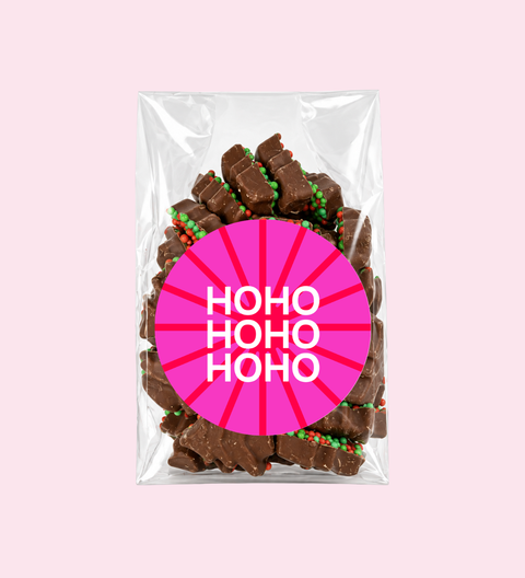 Christmas Tree Chocolate - Milk Chocolate Freckles