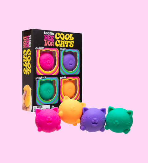 Teenie NeeDoh Cool Kittens Multipack