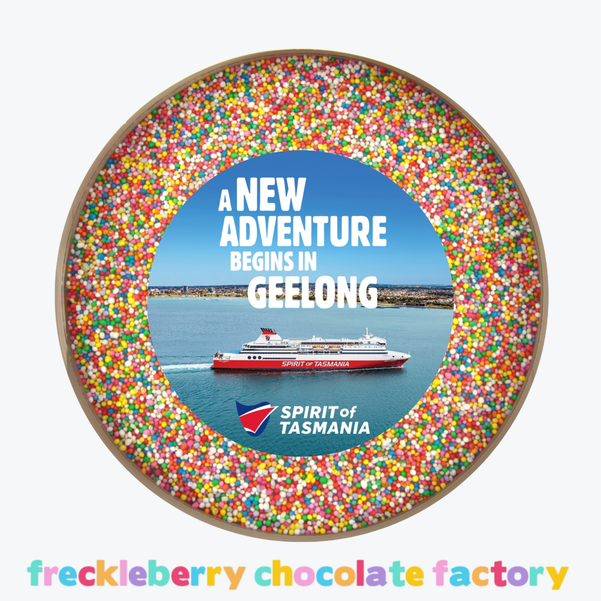 Corporate Personalised 220g Giant Freckle - Logo/Graphic Upload