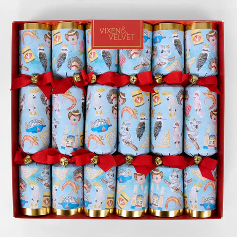 Vixen and Velvet Christmas bonbons Australiana - gifting, local, freckleberry. 