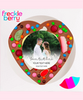 Wedding Personalised 260g Giant Lolly Pizza Heart