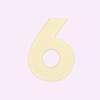 White Chocolate Number 6 Freckleberry