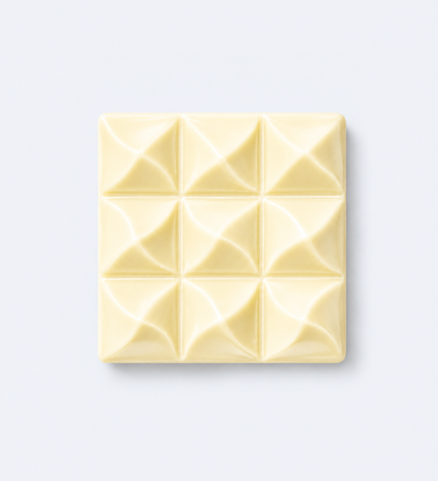 Premium white chocolate block with fancy design. Perfect gift for weddings, corporate events, birthday. 