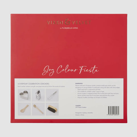 Vixen and Velvet christmas bon bons table ware