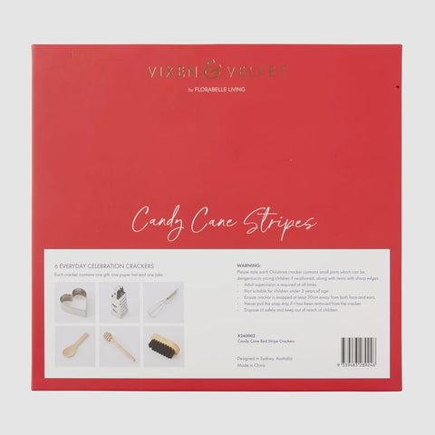 Vixen & Velvet bon bon christmas redand white
