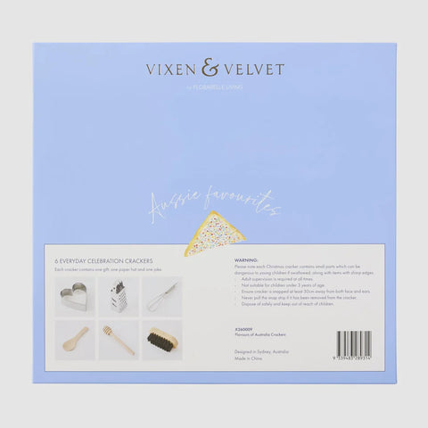 Vixen and Velvet Christmas bonbons Australiana