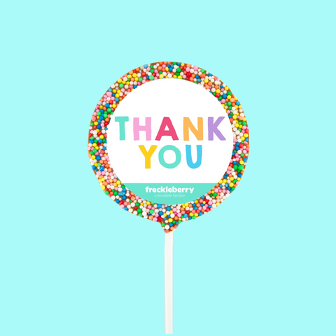 Round Freckle Pop - Thank You