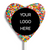 Corporate Personalised Chocolate Heart Freckle Pop - Logo/Graphic Upload