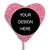 Personalised Chocolate Heart Freckle Pop - Custom Design Upload