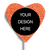 Personalised Chocolate Heart Freckle Pop - Custom Design Upload