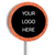 Corporate Personalised Chocolate Round Freckle Pop - Logo/Graphic Upload