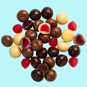 Mixed Chocolate Coated Raspberries