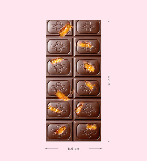 Premium Belgian milk chocolate apricot delights