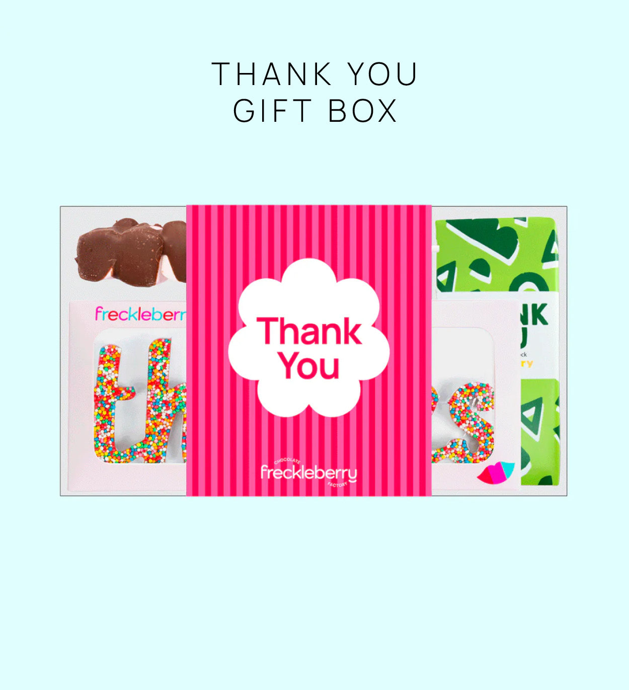 Thank you gift box for occasions to say thank you. Corproate gifts