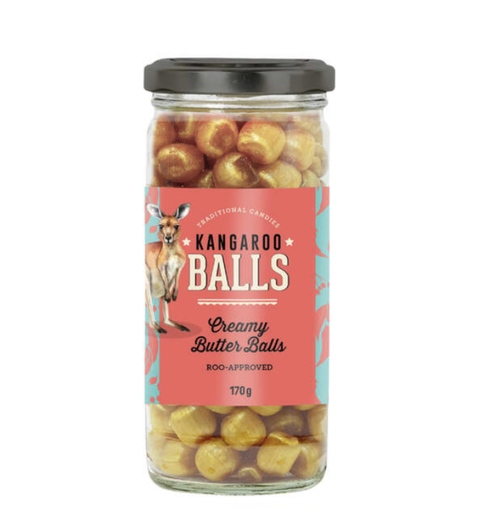 boiled lollies kangaroo butter balls