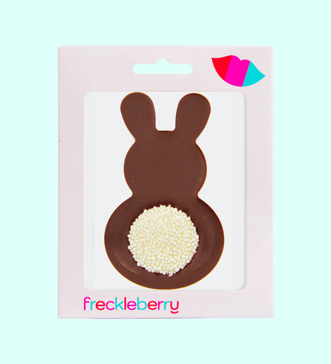 Freckleberry - Chocolate Bunny With Freckle Tail