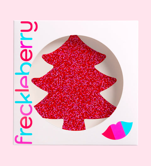 Christmas Giant Freckle Tree - Pink & Red Freckles