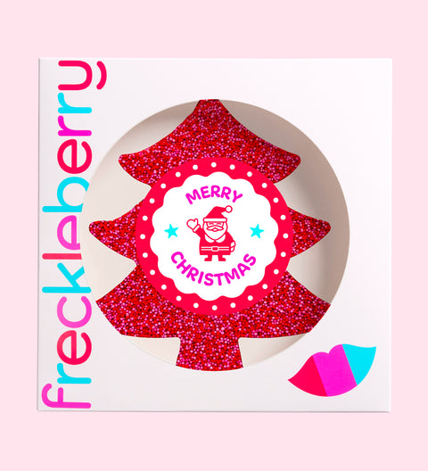 Christmas Giant Freckle Tree - Pink & Red Freckles
