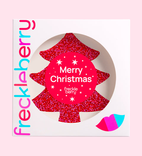 Christmas Giant Freckle Tree - Pink & Red Freckles