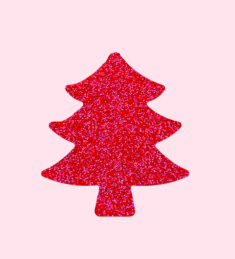 Christmas Giant Freckle Tree - Pink & Red Freckles