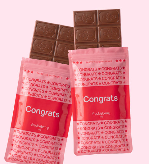 Belgian Chocolate congratulations gift