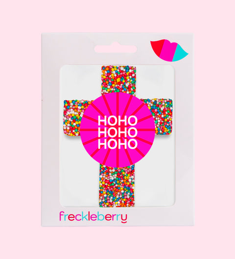 HOHOHO cross chocolate for religious Christmas presents and gifts