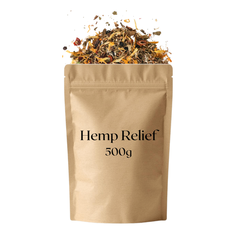 Hemp Relief Herbal Tea: 60g Box