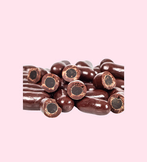 Dark Chocolate Licorice Bullets