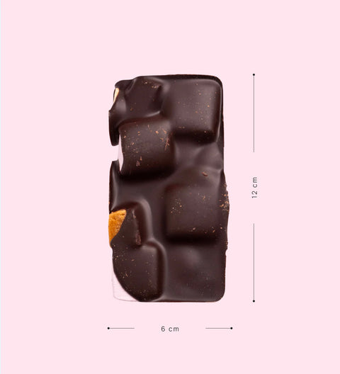 Rocky road made with dark chocolate. Best rocky road you can buy. 