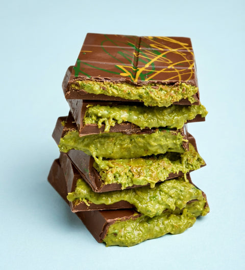 Dubai chocolate pistachio cream and kantifi pastry. 