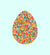 Easter Freckle Egg - Happy Easter