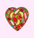 Freckleberry - Giant Lolly Pizza Heart