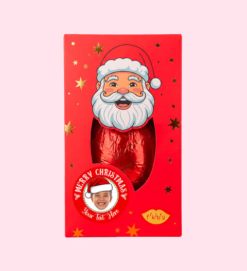 personalised photo and chocolate