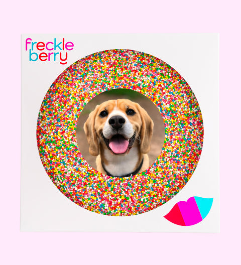 Personalised 220g Giant Freckle - Image Upload