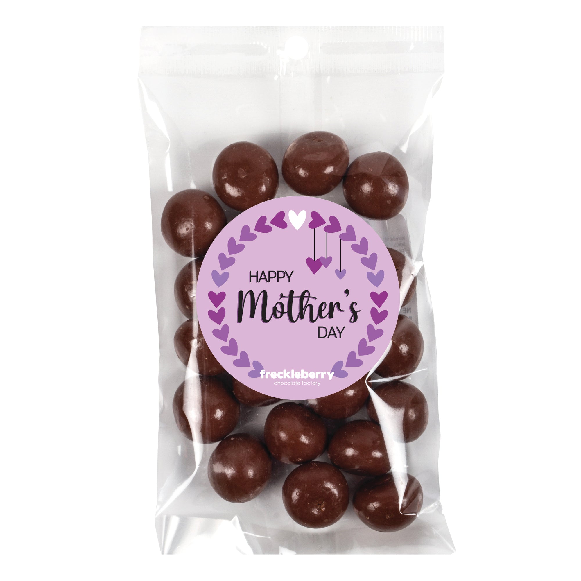 Mother's Day - Milk Chocolate Coated Raspberries 150g