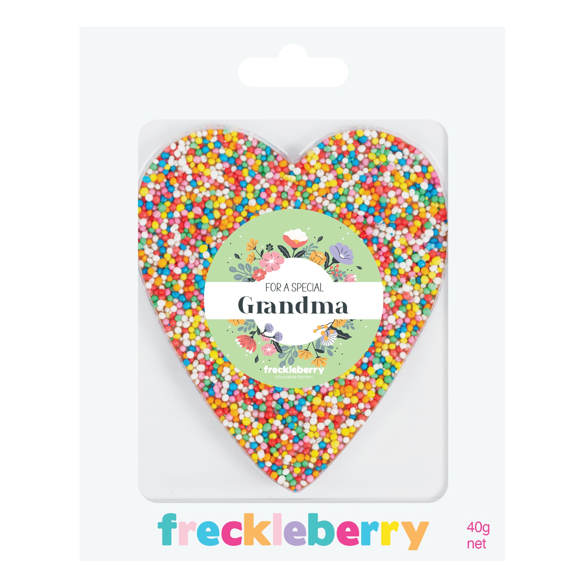 Freckleberry - Freckle Heart - Mother's Day - Special Grandma Sticker