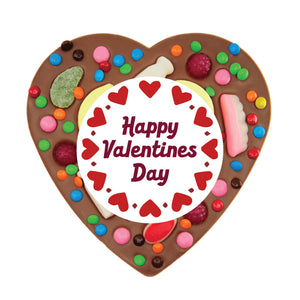 Valentine's Giant Lolly Heart - Happy Valentine's Day