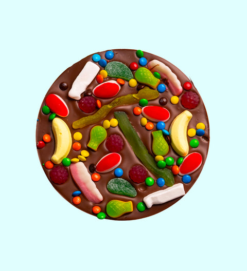 Corporate Personalised 330g Giant Lolly Pizza - Logo/Graphic Upload