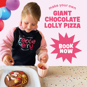 Make Your Own: Giant Chocolate Lolly Pizza