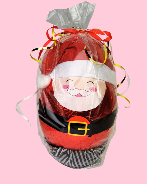 Giant Chocolate santa. 1kg santa perfect gifts, corporate gifts