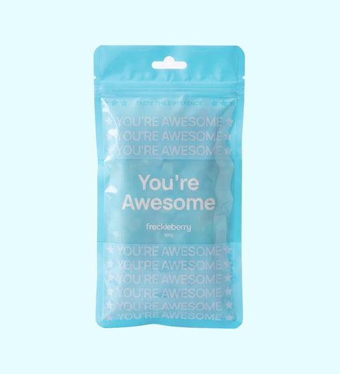 You're Awesome - Premium Belgian Chocolate Block