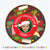 Personalised Chistmas 330g Giant Lolly Pizza - Santa Hat