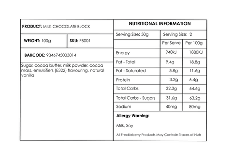 Premium Belgian Chocolate Block