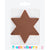 Freckleberry - Plain Chocolate Star