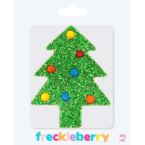 Christmas Green Freckle M&M Tree
